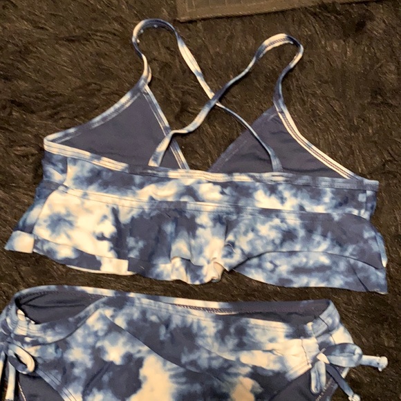 🎉SOLD🎉🛍2/$35 EUC GAP TIE DYE GIRLS SWIMSUIT - Picture 4 of 5
